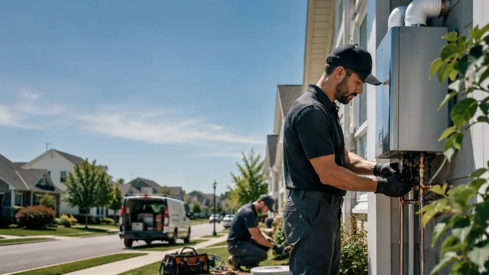 Tankless Water Heater Installation in Conover, OH